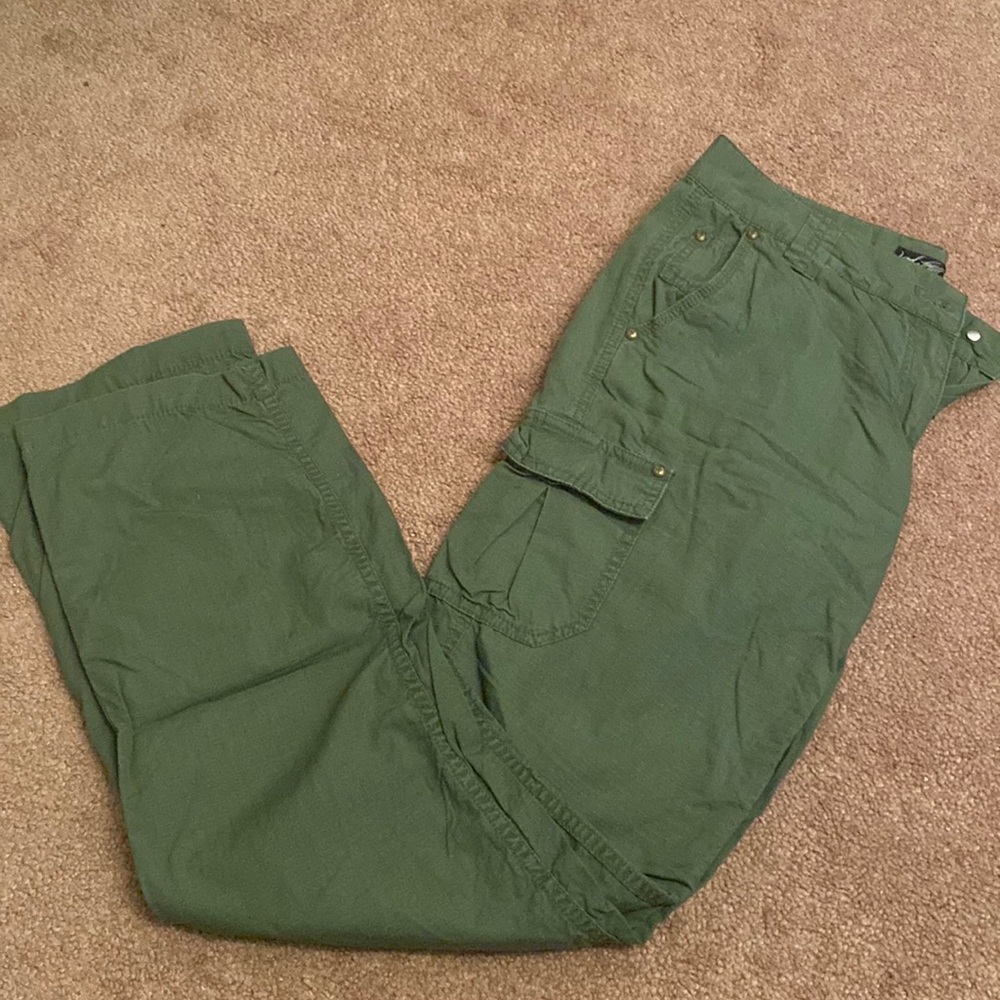 Green Lord & Taylor carpenter pants